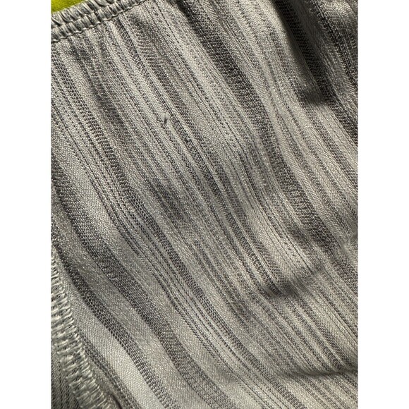 Lululemon Speed Up Running Shorts Women's Size 6 Gray/Lime Multi Lined - Picture 9 of 11